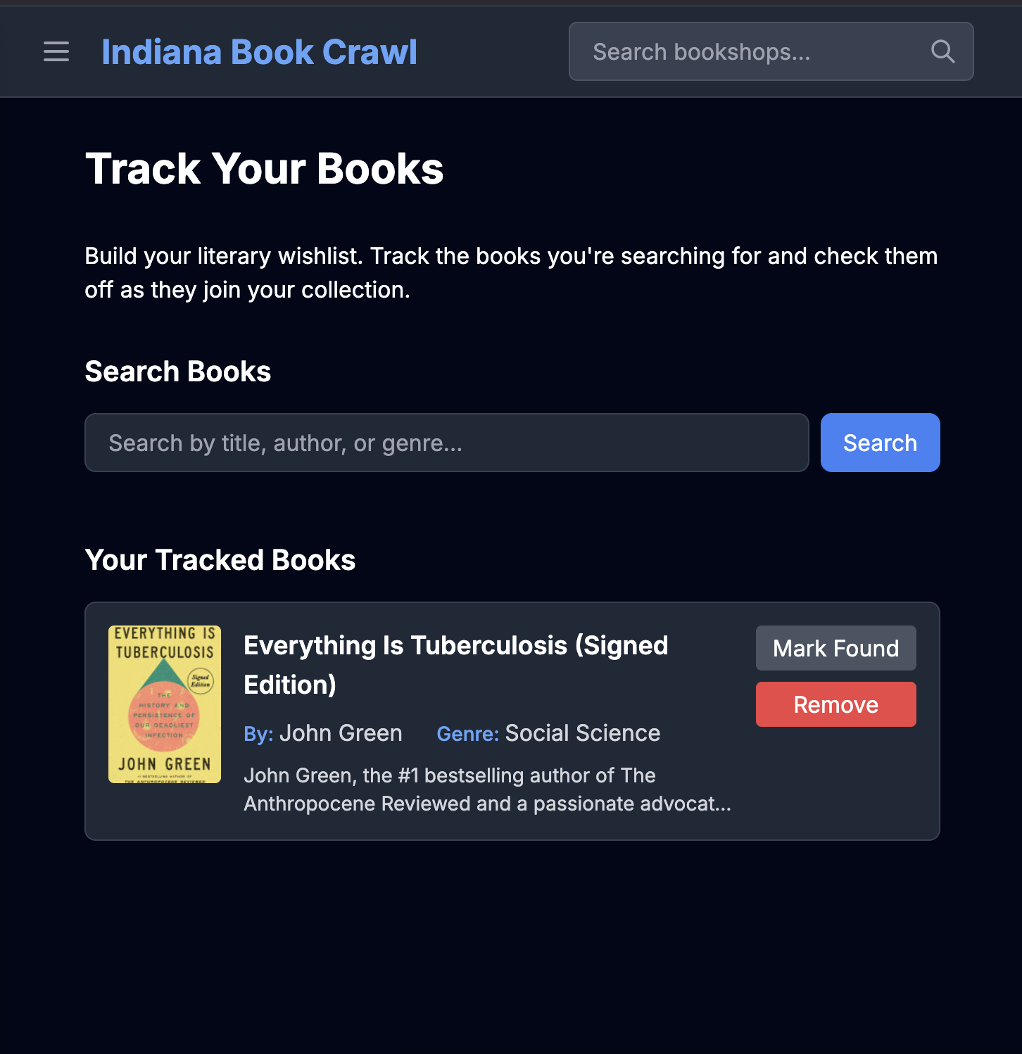 Book Tracker